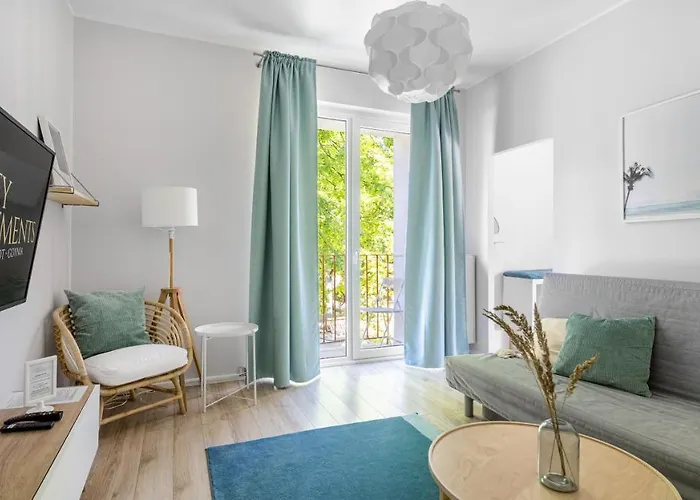 Comfy - Blekit Gdyni Apartmán *